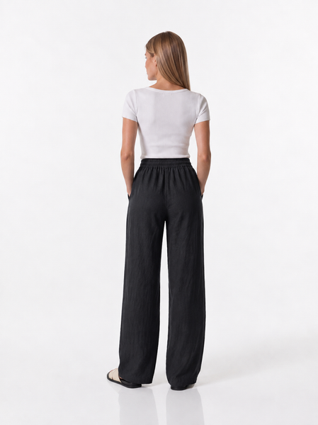Women's Long Double Gauze Cotton Lounge Pants