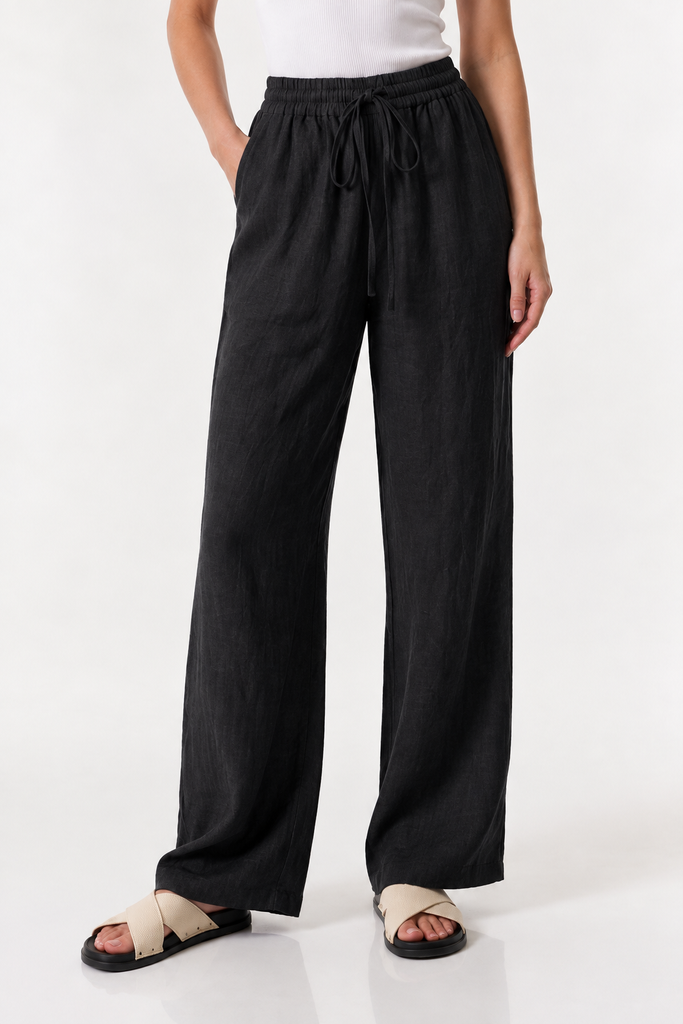 Women's Long Double Gauze Cotton Lounge Pants